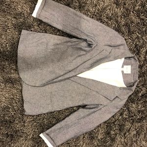 Chambray blazer | Silence + Noise urban outfitters